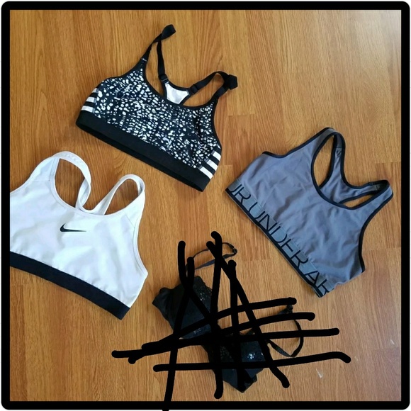 Nike Other - Nike Underarmour Champion sports bras
